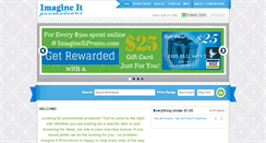 Desktop Screenshot of imagineitpromo.com